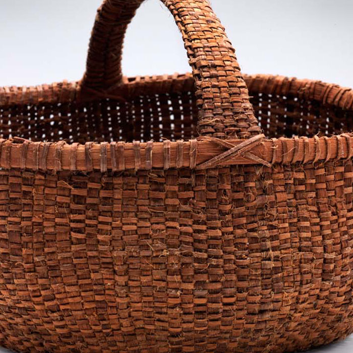 Basket in Smithsonian Exhibit