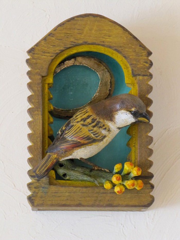 House Sparrow Santo Shrine I